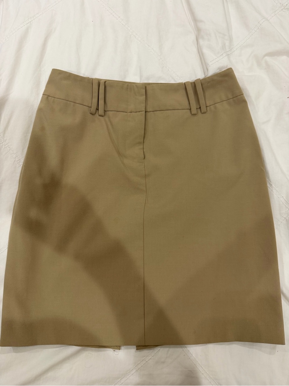 Y2K The Limited Tan A-Line Tailored Skirt